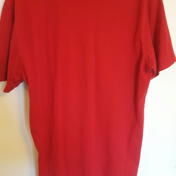 American Rag Men Short Sleeve Red T-Shirt - Picture 3 of 3
